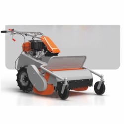 Tocator vegetatie BISONTE BTA-663W, latime taiere 700 mm, autopropulsat