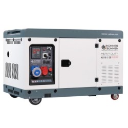 Generator de curent 20 kVA diesel - Heavy Duty - insonorizat - Konner & Sohnen - KS-16-1/3E-ATSR-Silent