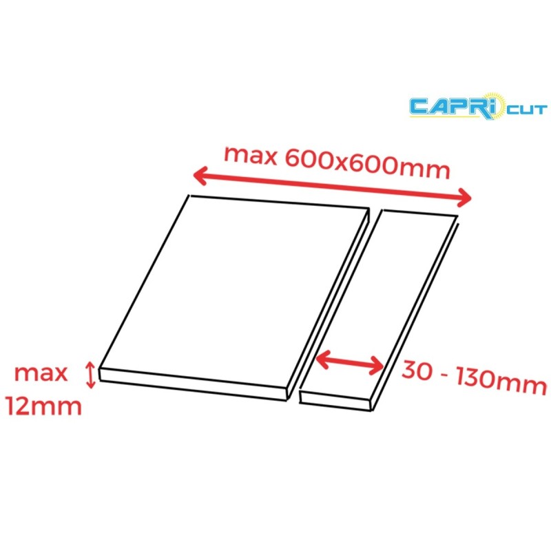 Masina de taiat semi-automata CAPRICUT, 2.5kW, latime 30-130mm, grosime 12mm - Ferrari&Cigarini Masina de taiat semi-automata CAPRICUT, 2.5kW, latime 30-130mm, grosime 12mm - Ferrari&Cigarini