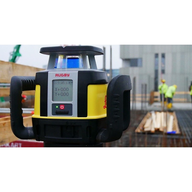 Nivela Laser Rotativa Rugby CLH - Combo - CLX 300 - Leica-6012277