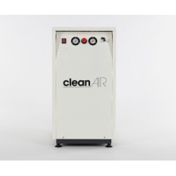 Compresor de aer medical cu piston fara ulei, cu uscator aer si carcasa insonorizata - 30 l, 1.1 kW, 240 L/min, 8 bari - ABAC-Cl