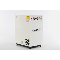 Compresor de aer medical cu piston fara ulei, cu uscator aer si carcasa insonorizata - 30 l, 1.1 kW, 240 L/min, 8 bari - ABAC-Cl