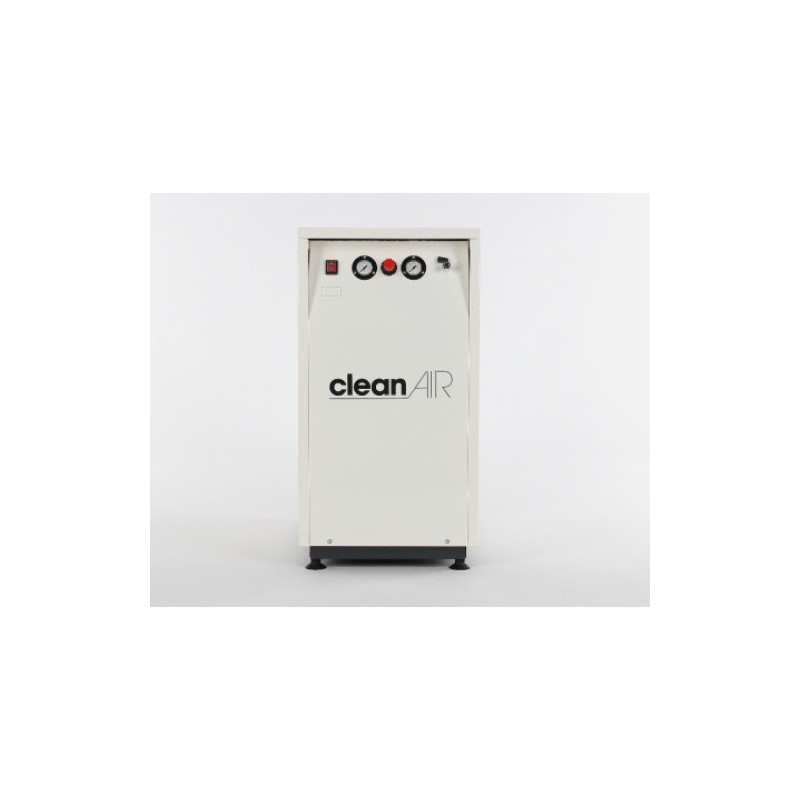Compresor de aer medical cu piston fara ulei, cu uscator aer si carcasa insonorizata - 30 l, 1.5 kW, 350 L/min, 8 bari - ABAC-Cl