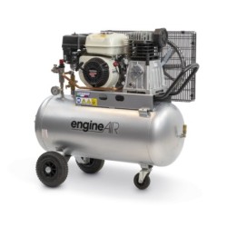 Compresor de aer cu piston, motor Honda - 3.5 kW, 320 L/min, 10 bari - Rezervor 100 Litri - ABAC-engineAIR-4/100-10-Petrol