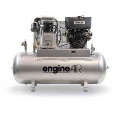 Compresor de aer cu piston, motor Honda - 7.52 kW, 1038 L/min, 14 bari - Rezervor 270 Litri - ABAC-engineAIR-11/270-14-ES-Diesel