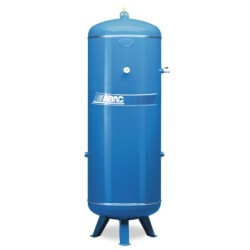 Rezervor vertical vopsit - 1000 litri, max. 12 bari - ABAC-TANK-VERT.1000-12-PED-5015+KIT