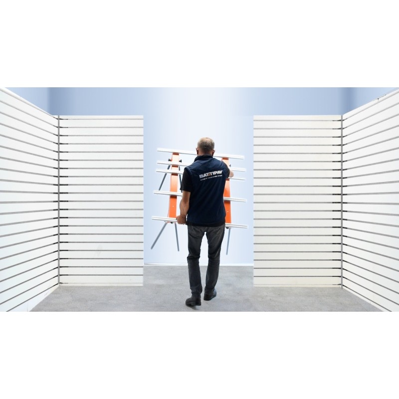 Masa modulara de lucru pt. placi ceramice de dimensiuni mari, 127x91cm, Mini Multi Bench - Battipav-11206