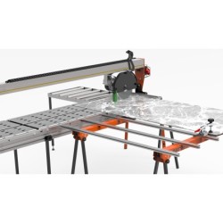 Masa modulara de lucru pt. placi ceramice de dimensiuni mari, 127x91cm, Mini Multi Bench - Battipav-11206