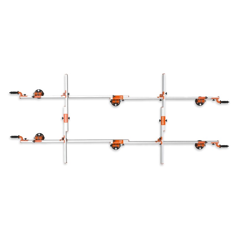 Sistem de transport cu 6 ventuze cu vacuum si bara transversala Agile Light Plus, 160kg - Battipav-11006/1