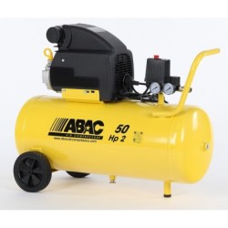 Compresor de aer cu piston - 1.5 kW, 150 L/min, 8 bari - Rezervor 50 Litri - ABAC-MONTE-CARLO-B20-BASELINE