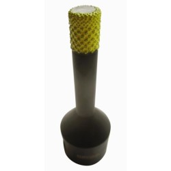 Carota diamantata pt. gresie portelanata & piatra - diam. 12mm -cu ceara- Super Premium - DXDH.80406.12.W