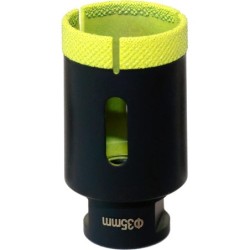 Carota diamantata pt. gresie portelanata & piatra - diam. 20mm - Super Premium - DXDH.80406.20