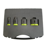 Set 4 carote diamantate pt. gresie portelanata & piatra - diam. 25, 35, 50, 68 (mm) - Super Premium - DXDH.80406.Satz4.25-68