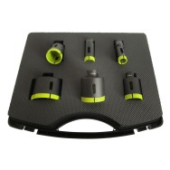 Set 4 carote diamantate pt. gresie portelanata & piatra - diam. 20, 25, 35, 40, 50, 68 (mm) - Super Premium - DXDH.80406.Satz6.2