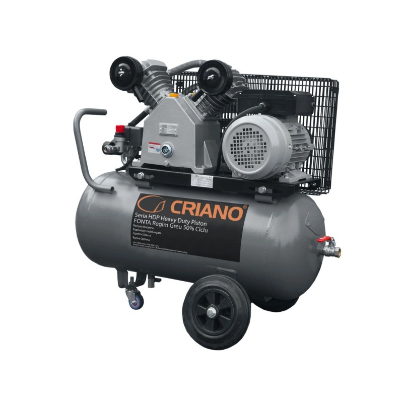 Compresor de aer HEAVY-DUTY Profesional cu piston 3CP, 430 L/min, 10bar - Rezervor 50 litri - CNO-HDP430-50M Compresor de aer HEAVY-DUTY Profesional cu piston 3CP, 430 L/min, 10bar - Rezervor 50 litri - CNO-HDP430-50M
