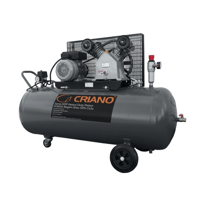 Compresor de aer HEAVY-DUTY Profesional cu piston 3CP, 430 L/min, 10bar - Rezervor 200 litri - CNO-HDP430-200M Compresor de aer HEAVY-DUTY Profesional cu piston 3CP, 430 L/min, 10bar - Rezervor 200 litri - CNO-HDP430-200M