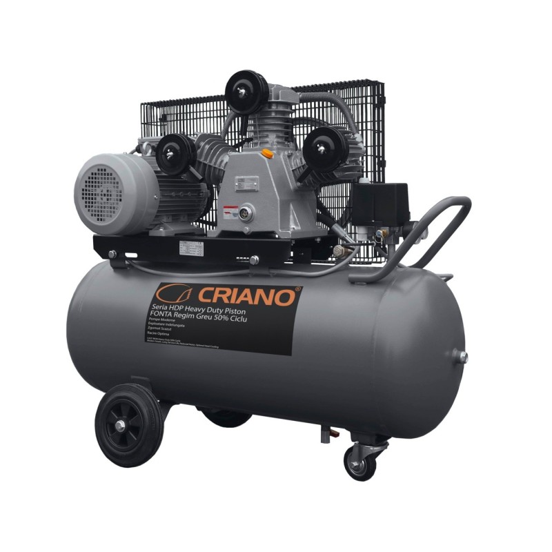 Compresor de aer HEAVY-DUTY Profesional cu piston 4CP, 550 L/min, 10bar - Rezervor 100 litri - CNO-HDP550-100 Compresor de aer HEAVY-DUTY Profesional cu piston 4CP, 550 L/min, 10bar - Rezervor 100 litri - CNO-HDP550-100