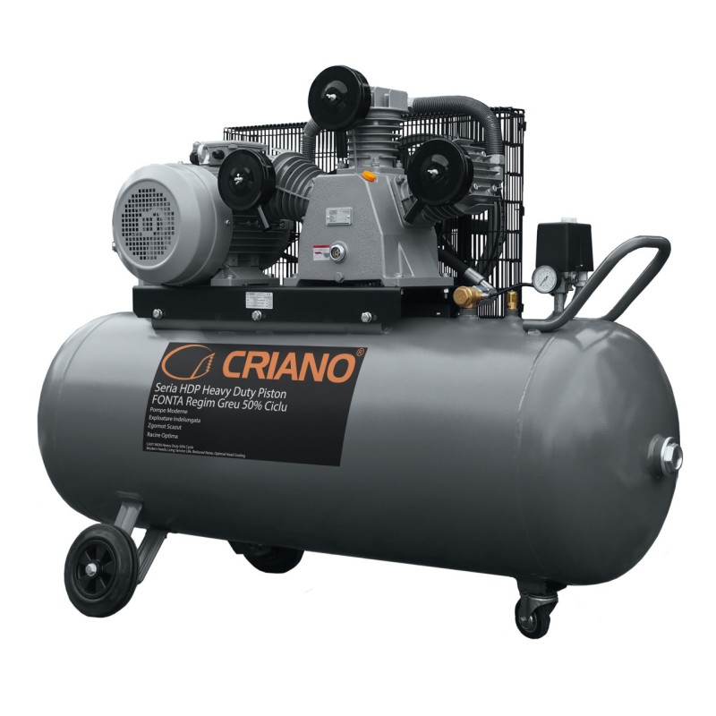Compresor de aer HEAVY-DUTY Profesional cu piston 7.5CP, 900 L/min, 10bar - Rezervor 270 litri - CNO-HDP900-270 Compresor de aer HEAVY-DUTY Profesional cu piston 7.5CP, 900 L/min, 10bar - Rezervor 270 litri - CNO-HDP900-270