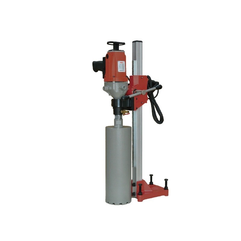 Masina de carotat cu stand suport pt. beton, zidarie, materiale de constructii, Ø132mm, 1980W - CNO-DRL-132B