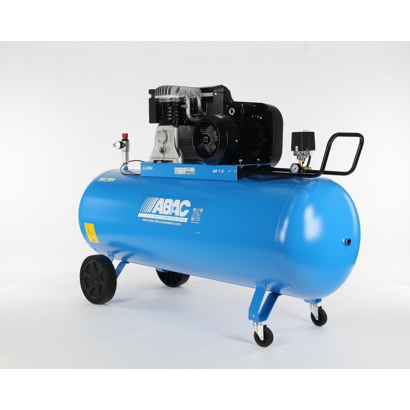 Compresor de aer cu piston - 5.5 kW, 827 L/min, 11 bari - Rezervor 500 Litri - ABAC-PRO-B6000-500-CT7.5-V400-CE Compresor de aer cu piston - 5.5 kW, 827 L/min, 11 bari - Rezervor 500 Litri - ABAC-PRO-B6000-500-CT7.5-V400-CE