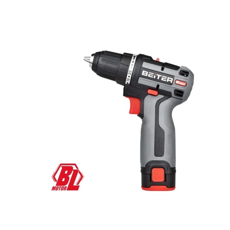 Masina de insurubat si gaurit cu acumulatori - max. 20mm, 2.0Ah - Beiter BT438-16V