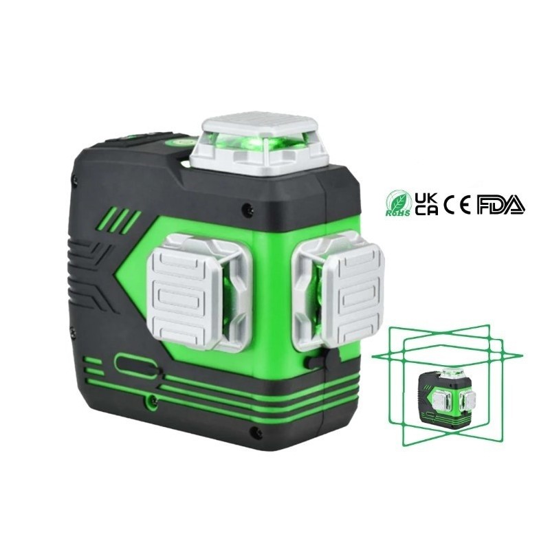Nivela Laser Verde 3D - 360°, cu autonivelare - Beiter BART-3DG PRO