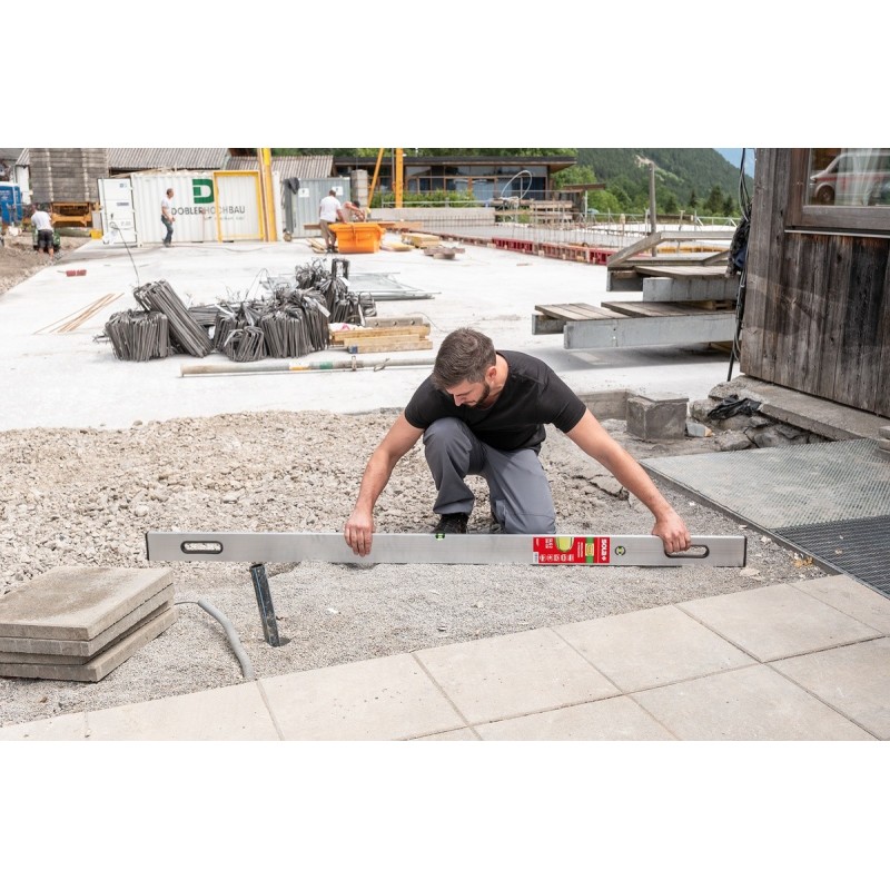 Dreptar / rigla de nivelat cu boloboc si manere SLXG 2, 250cm - Sola-02074901