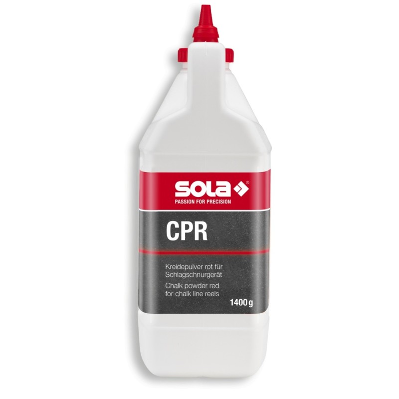 Creta de marcare pt. aparate de trasare cu sfoara, rosu CPR, 1400gr - Sola-66152201