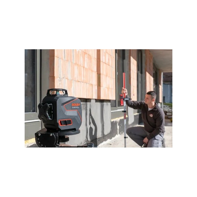 Nivela Laser Verde PLANO 3D multilinie 3x360°, 30m, Li-Ion - SOLA-71017101