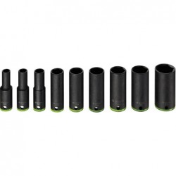 Bosch Set 9 chei tubulare 77mm 10, 11, 13, 17, 19, 21, 22, 24, 27mm