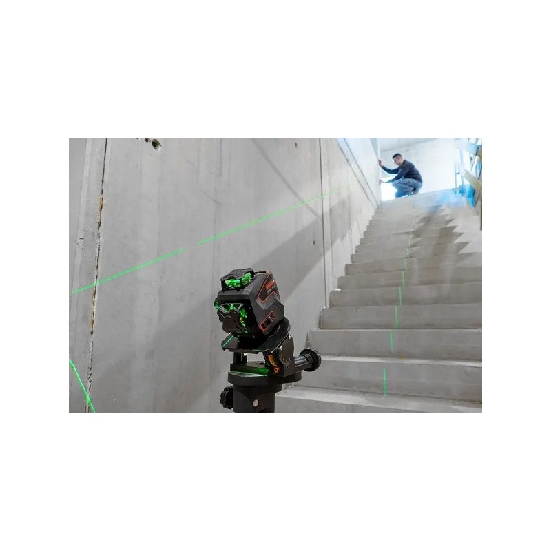 Nivela Laser Verde PLANO 3D multilinie 3x360°, 30m, Li-Ion - SOLA-71017101