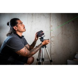 Laser verde, cu linii în cruce si punct, X2 GREEN Professional - distanta 30m, (adaptor si valiza incluse) - Sola-71014101