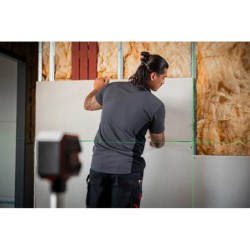 Laser verde, cu linii în cruce si punct, X2 GREEN Professional - distanta 30m, (adaptor si valiza incluse) - Sola-71014101