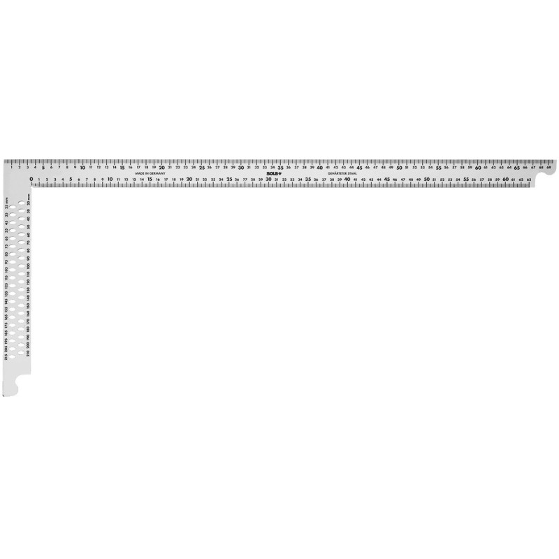 Vinclu / Echer de tâmplărie. oțel galvanizat, cu găuri de marcare, 700x300mm, ZWZA 700 - Sola-56131401