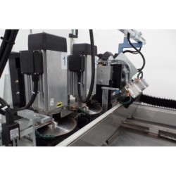 Masina de taiat automata pentru fatade ventilate MRK KERF+SLOT+45°/90 , latime 10-1200mm, grosime 30mm - Ferrari&Cigarini