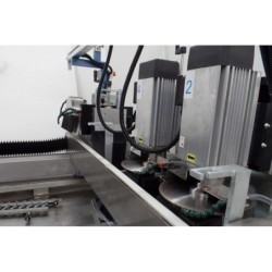 Masina de taiat automata pentru fatade ventilate MRK KERF+SLOT+45°/90 , latime 10-1200mm, grosime 30mm - Ferrari&Cigarini