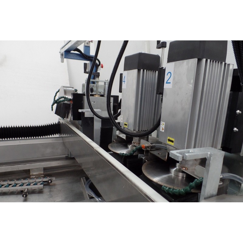 Masina de taiat automata pentru fatade ventilate MRK KERF+SLOT+45°/90 , latime 10-1200mm, grosime 30mm - Ferrari&Cigarini