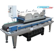 Masina de taiat semi-automata TMC3, 3 capuri de taiere - latime 25-330mm, grosime 40mm - Ferrari&Cigarini