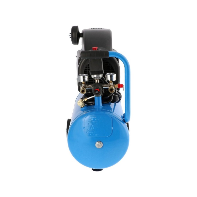 SH-RESIGILAT-Compresor de aer profesional cu piston - Blue Series 1.5kW, 196L/min, 8 bari - Rezervor 24 Litri - AirPress-HL310/2