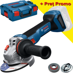 BOSCH GWS 18V-11 (SOLO) Polizor unghiular brushless, Li-Ion, diametru disc 125 + L-BOXX, fara acumulator in set