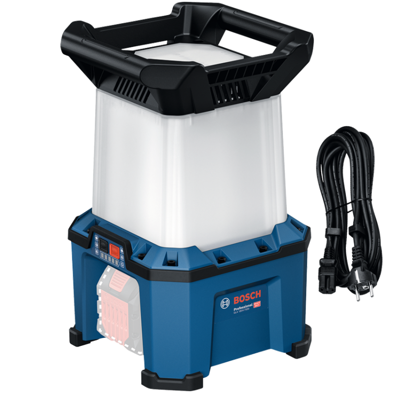 BOSCH GLA 18VH-7500 (SOLO) Lampa Li-Ion Jobsite, fara acumulator in set
