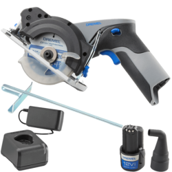 DREMEL CS12V-S1 Ferastrau compact Blueprint cu 1 acumulator 12V, 2Ah