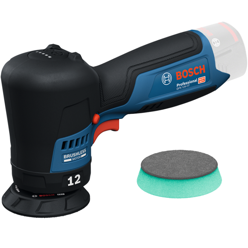 BOSCH GPX 12V-77 (SOLO) Masina de polisat brushless, Li-Ion, 12V, fara acumulator in set