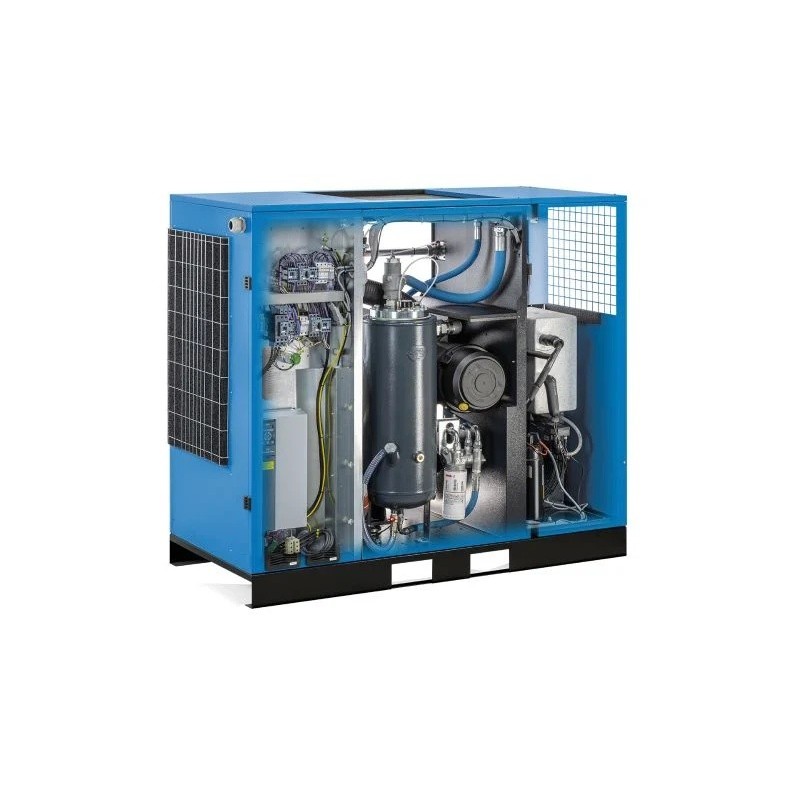 Compresor de aer profesional cu surub si uscator, viteza variabila - 45 kW, 6732 L/min, 10 bari - ABAC-Formula-MI45-10-MEAA