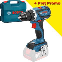 BOSCH GSR 18V-EC (SOLO) Masina de gaurit si insurubat brushless, Li-Ion, 60Nm + Valiza, fara acumulator in set