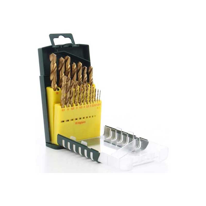 Bosch Set 19 burghie metal Titan, D1-10mm