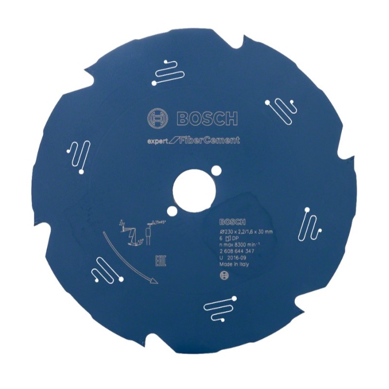 Bosch Panza ferastrau circular Expert for Fibre Cement 230x30x2.2mm, 6T