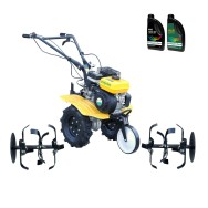 ProGARDEN Pachet Campo 703 Motocultor 7CP + 2L Ulei