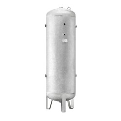 Rezervor de aer vertical, zinc/galvanizat - 3000 litri, max. 11.5 bari - ABAC-V3000-11.5B-ZINC+KIT