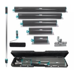 SET spatule pentru aplicare glet / tencuieli, 8 piese - Kit complet pentru Finisaje - BIHUI-PTKJK8